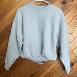 Babaton Heather Gray Crewneck Sweater Size 1